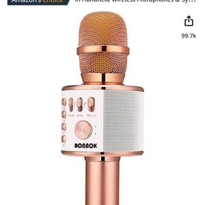 Wireless Bluetooth Karaoke Microphone